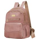 Mochila Feminina Moda Ombro Costas Trabalho Escolar Faculdade Infantil Casual Original Basica Confort Premium Compacta