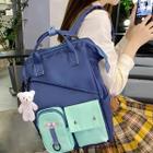 Mochila Feminina Mulfifuncional Juvenil Moderna Alta Qualidade Cursinho Trabalho Escola Faculdade Casual Resistente Luxo