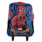 Mochila Grande Com Rodinha Escolar Infantil Spider-man