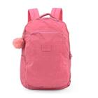 Mochila Grande Crinkle UP4YOU com Chaveiro Pompom