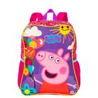 Mochila Grande Peppa Pig - Colorido 38x31x12cm 14L