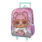 Mochila Grande Rodinha Escolar Infantil Lol Surprise Rosa - Luxcel