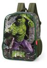 Mochila Hulk Infantil Luxcel - Verde 41x30x14cm