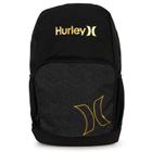 Mochila Hurley Cannon Preto/Dourado