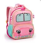 Mochila infantil 13" creche passeio seanite menina menino bombeiro taxi sorvete