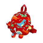 Mochila Infantil Ajustável com Dinossauro - Desenho Animado para Meninos e Meninas