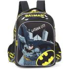 Mochila Infantil Batman Grande Preta - Luxcel