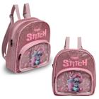 Mochila Infantil Bolsa Feminina Stitch Creche Pre Escola