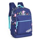 Mochila Infantil Bolsa Passeio Escolar Divertidamente Roxo