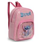 Mochila Infantil Bolsa Stitch Costas Pequena Pre Escola