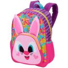 Mochila Infantil Coelho Coelhinho Kids Costas Tam M Escolar - Sestini