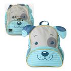 Mochila Infantil Com Alças - Cachorro Azul