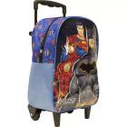 Mochila Infantil Com Rodinha Liga da Justica x - Xeryus