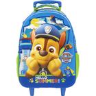 Mochila Infantil Com Rodinha Patrulha Canina Se - Xeryus