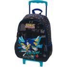 Mochila Infantil com Rodinha Sonic DONT STOP