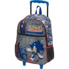 Mochila Infantil Com Rodinha Sonic Unstopable - Pacific