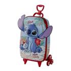 Mochila Infantil com Rodinha Stitch Praia - Maxtoy