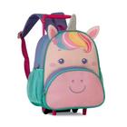 Mochila Infantil Com Rodinhas Unicórnio - Clio Pets