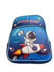 Mochila Infantil costas astronauta bolsos para garrafinha - t b