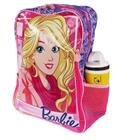 Mochila Infantil Costas Escolar Rosa Média Barbie Infantil - Sestini