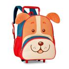 Mochila infantil de carrinho rodinha clio pets 13" cp2644b