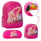 Mochila Infantil de Costas Barbie Tam G Criança Creche Aulas