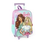 Mochila Infantil De Rodinha Barbie Original Luxcel