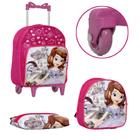 Mochila Infantil de Rodinha Sofia Pre Escola Aula Resistente - TOYS 2U