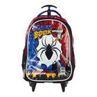 Mochila Infantil Denlex Com Rodinhas Homem Aranha