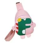 Mochila Infantil Dinossauro - Meu Amigo Fofossauro Rosa