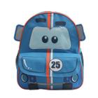 Mochila Infantil Escolar 13" Carrinho Clio Pets CP3400D