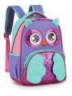 Mochila Infantil Escolar Coruja Corujinha Maternal Costas M