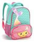 Mochila Infantil Escolar Creche Menina Sereia Seanite