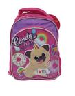 Mochila infantil escolar de costas pequena candy pet 7028fuseco