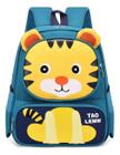 Mochila Infantil Escolar Divertida Tigrinho Gatinho Desenho