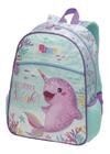 Mochila Infantil Escolar Maternal Meninas Costas Golfinho M - pacific