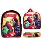 Mochila Infantil Escolar Menino Costas Avengers Lançamento