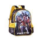 Mochila Infantil Escolar Passeio Costas Grande Free Fire