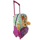 Mochila Infantil Escolar Rena Rodinha Rosa - Rocie