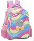 Mochila infantil feminina candy com laco 16''