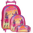 Mochila Infantil Feminina Rodinhas Barbie Ken Com Lancheira - TOYS 2U