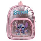 Mochila Infantil Feminina Stitch Mini Bolsa Costas Pequena