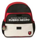 Mochila Infantil Flamengo CRF Baby Branca - Escolar Creche Time Futebol