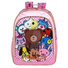 Mochila Infantil Fluffly Friends Rosa 9732 Xeryus