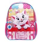 Mochila Infantil Gata Marie Disney Escolar Costas Grande - Xeryus