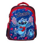 Mochila Infantil Grande Estampa Stitch 3D Costas Toys 2U