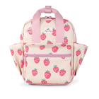 Mochila infantil Itzy Ritzy Strawberry com alças ajustáveis