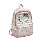 Mochila Infantil Kawaii Cinnamoroll - Sanrio, Pelúcia, Grande, Preta e Azul