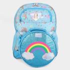 Mochila Infantil Luxcel Up4You Arco-Íris Menina