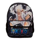 Mochila Infantil Masculina One Piece Costas Tam G Preta